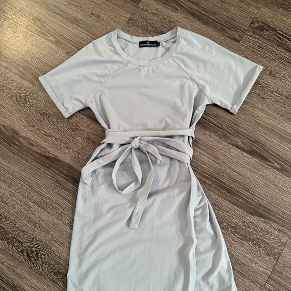 Pomander Place by Tuckernuck Women's Slate Blue Sawyer Maxi Dress - Picture 3 of 6